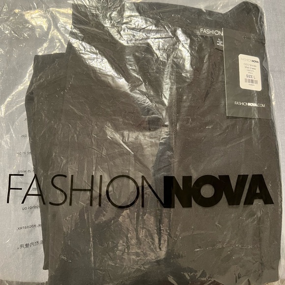 Fashion nova black dress NWT - Picture 4 of 5
